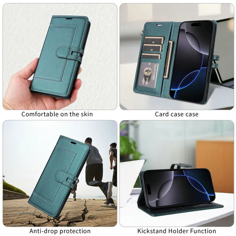 حافظة لهاتف سامسونج A17 A 07 06 16 26 36 A56 5G محفظة جلدية فوندا لهاتف سامسونج جالاكسي A06 A16 A26 A36 A56 A07 A17 #2