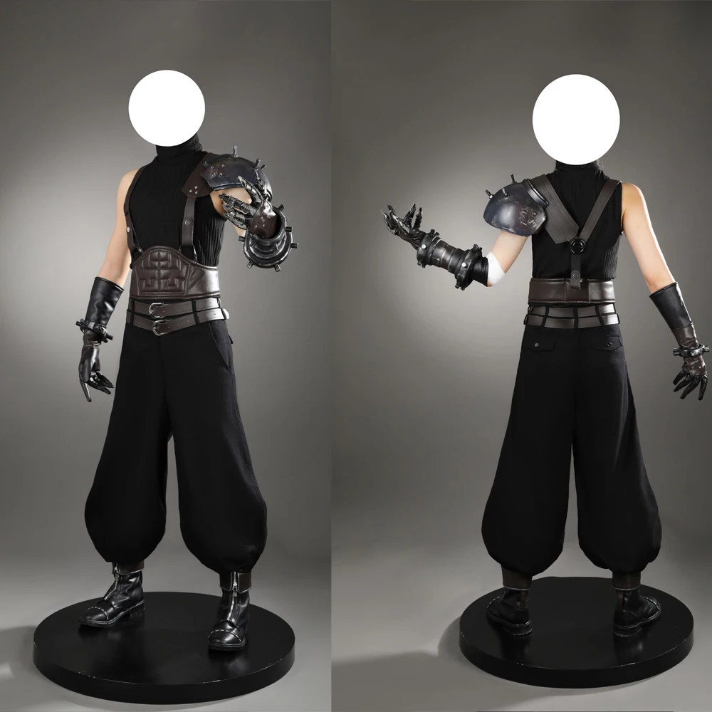 Game FF7 Rebirth Cloud Strife Cosplay Costume Anime Game Final Fantasy VII  Halloween Party Clothes For Male Adult Role Play