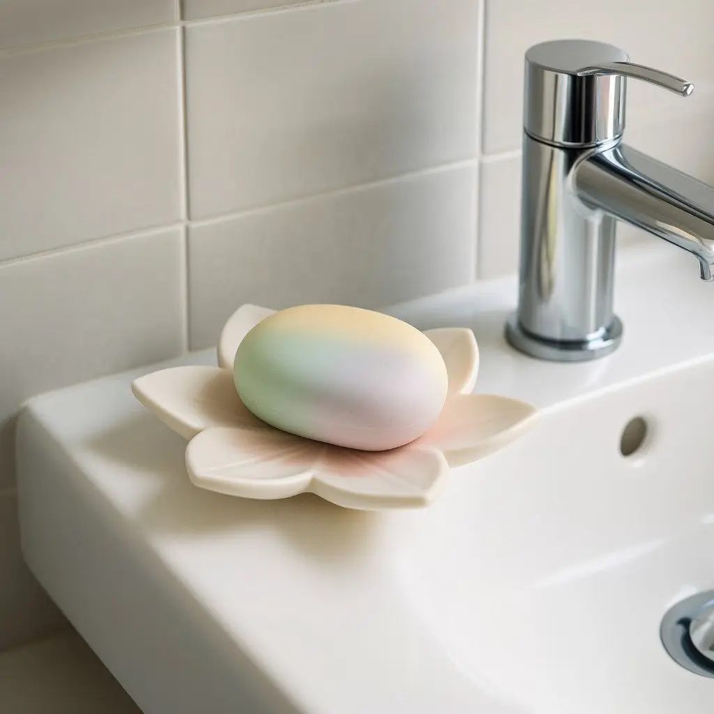 Soap Box Toilet Shelf Soap Box Household Wash Table Personalized Creative Soap Drain