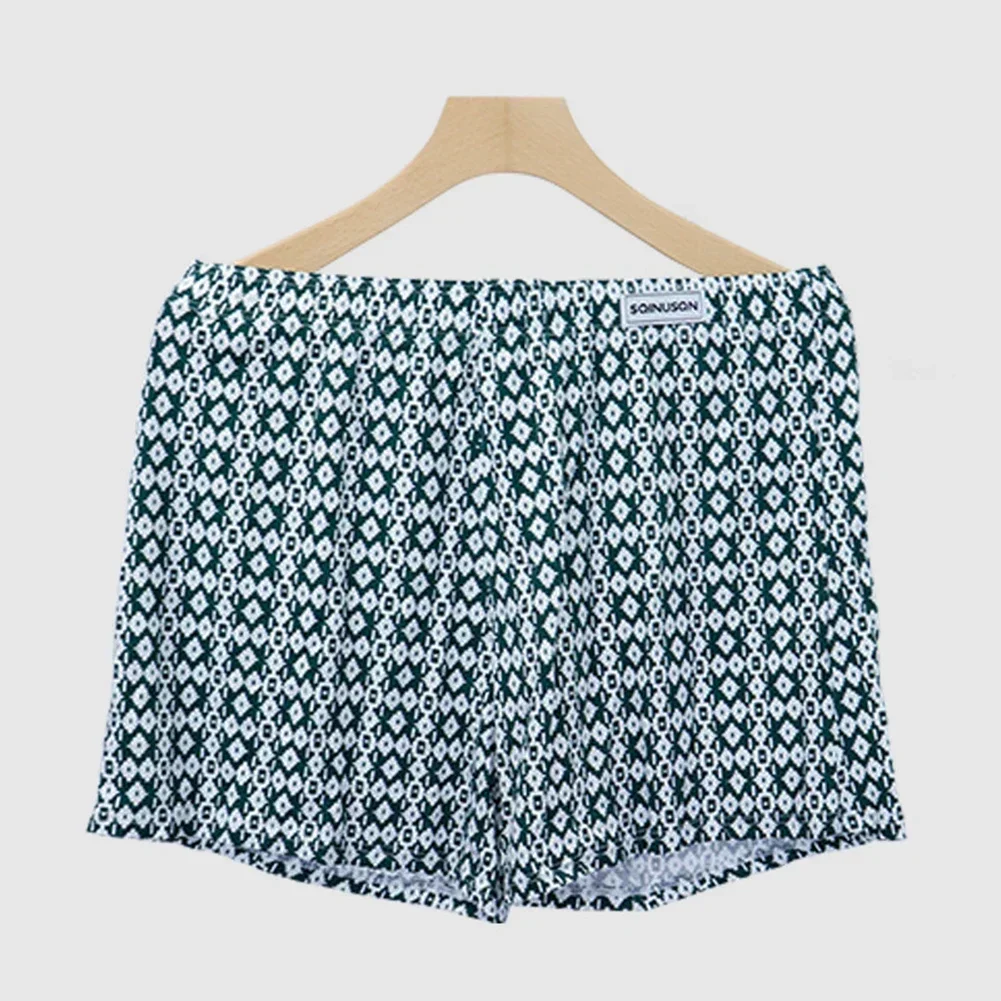 Intimo da uomo per tutte le stagioni Slip boxer basic larghi Intimo nero confortevole Tessuto di cotone nuovissimo per uso alberghiero