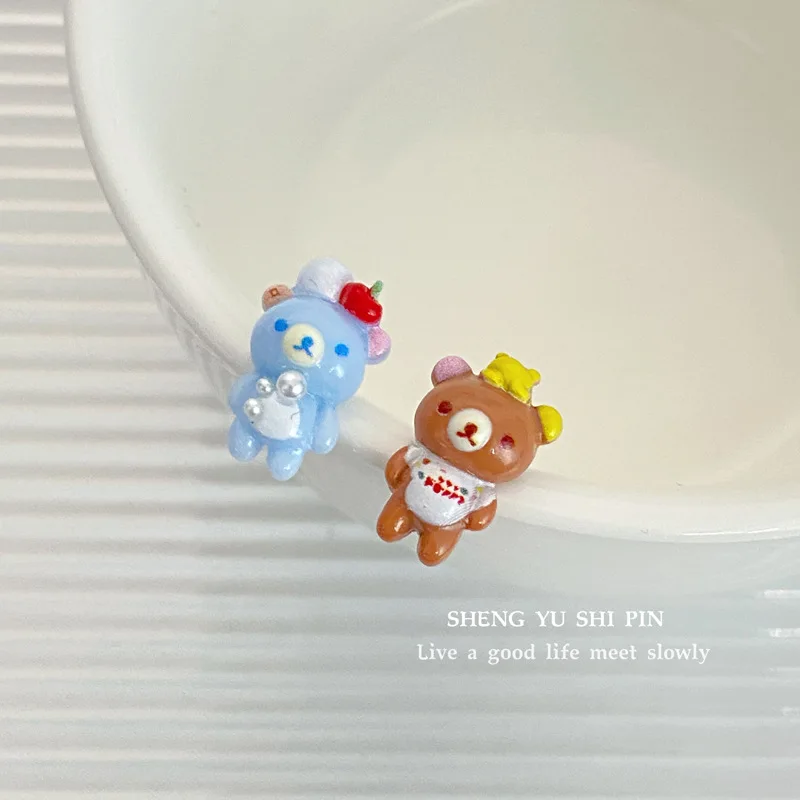 Kawaii Rilakkuma فتاة الكرتون لطيف الأذن مربط المرأة أنيمي الإبداعية القرط مجوهرات الأزياء اكسسوارات أقراط هدية الكريسماس 2026