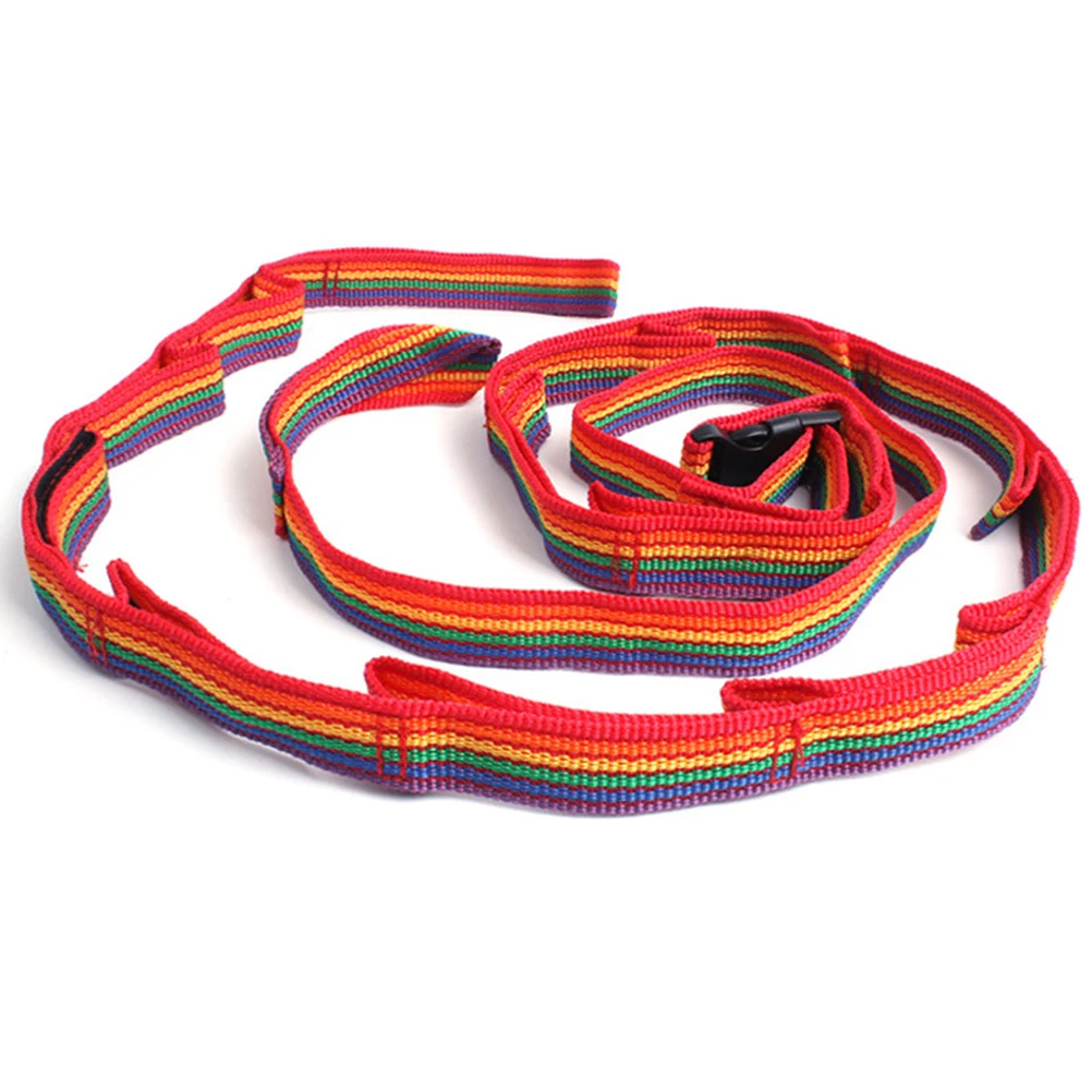 

2pcs Tent Accessories Colorful Daisy Chain Camping Rope Foldable Portable Outdoor Clothesline Seven Colors Travel Hiking