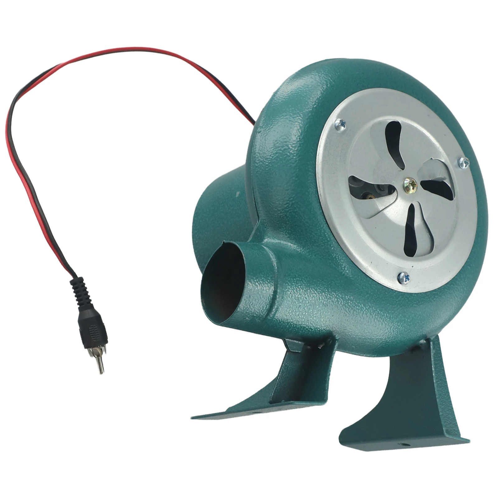 30/40/60/80/100W Electric Blower Fan BBQ Fan AC/DC 12V For Barbecue Mini Blacksmith Forges Blower Speed Adapter Fireplace Blower