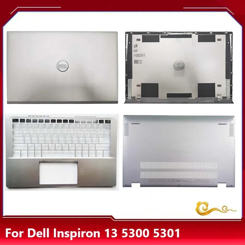 

Новинка/оранжевая задняя крышка для ЖК-дисплея DELL Inspiron 13 5000 5300 5301 0TGC80 /Bezel 02KJ79/верхняя крышка/Нижняя фотография 0FFG73, серебристая