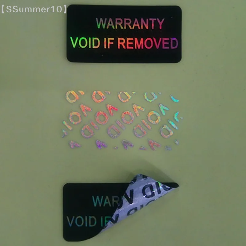 【xxx】Warranty Protection Sticker Security Seal Brittle Paper Tamper Proof Warranty Void Label Stickers Adhesive Label Guanante