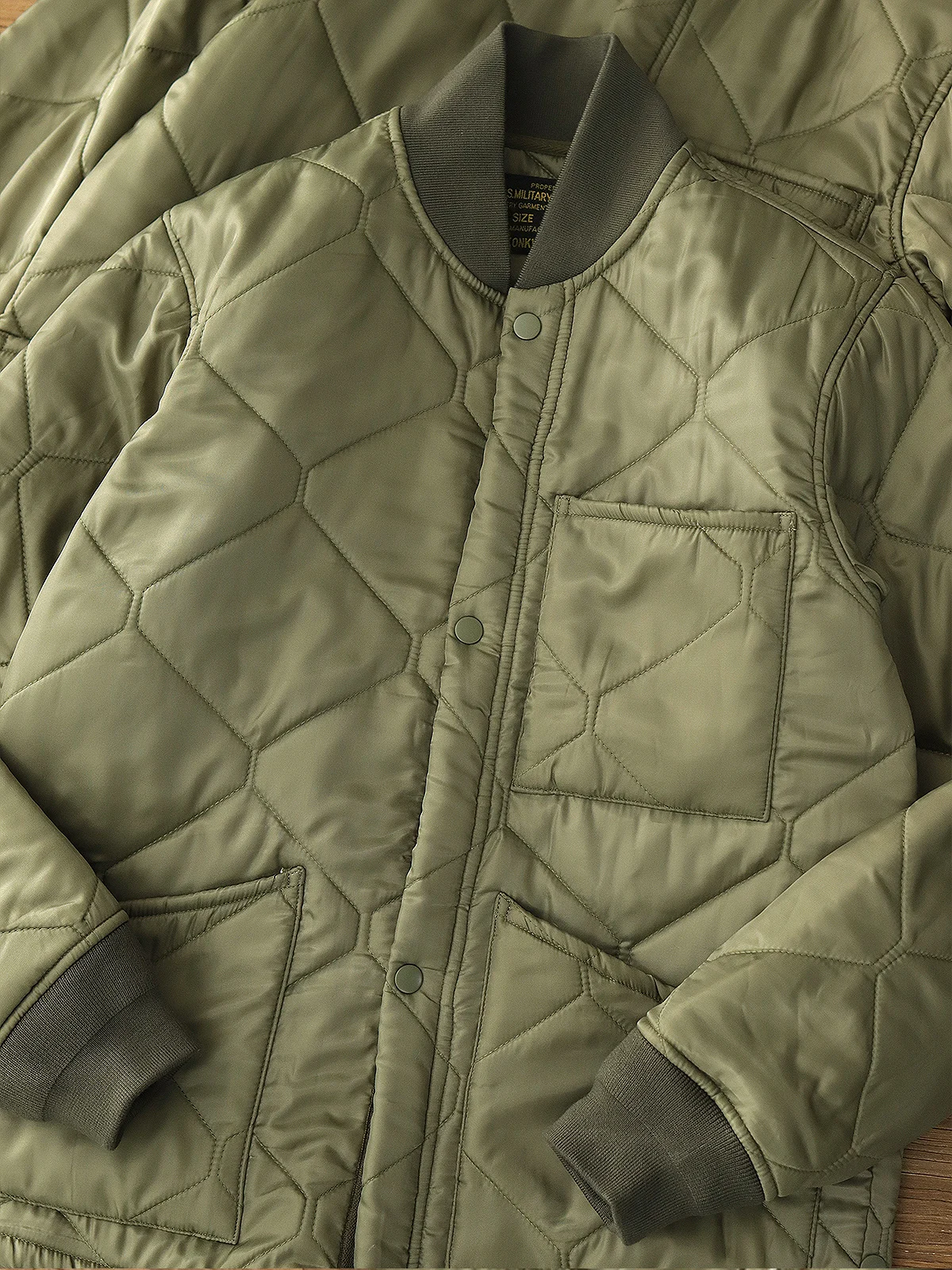 

Мужская куртка-бомбер с вышивкой, хлопковая, с бейсбольным воротником, с внутренней подкладкой, в американском ретро-стиле, теплая, повседневная, модная верхняя одежда