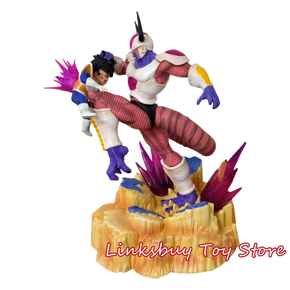 26cm/10.2in Anime Dragon Ball Z Figure Frieza vs Gohan Figure Freezer Statue Collectible Model Toys Gift