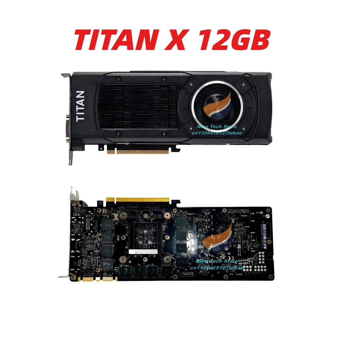 TITAN X / TITAN XP / TITAN V 12GB GDDR5X HBM2 Graphics Card GPU Video Card for Gaming PC Desktop Computer