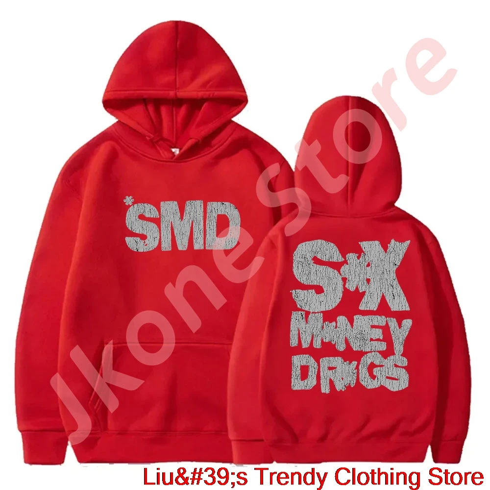 Lucki SMD Tour Merch felpe con cappuccio nuovo Logo pullover donna uomo moda Casual HipHop Style felpe