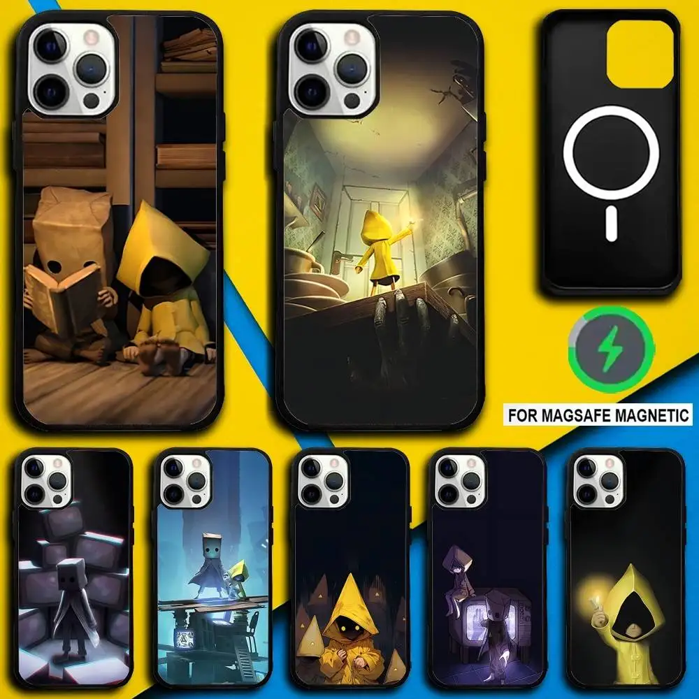 

L-Little Game N-Nightmares Phone Case For iPhone 17,16,15,14,13,12,11,Pro,Max,Plus,Mini,SE4,E Magnetic Magsafe Wireless Charging