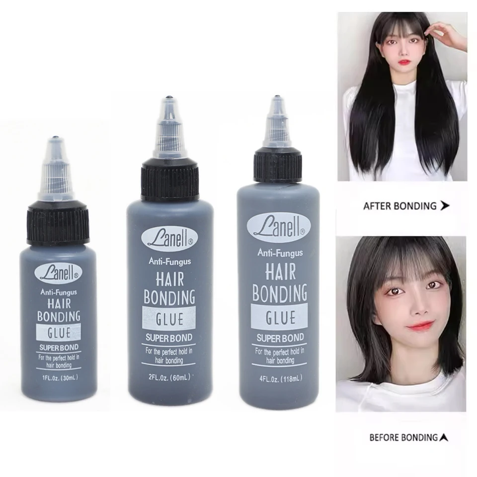 Waterproof Glue Toupee Tool Liquid Adhesive False Eyelashes Wig Glue Professional Hair Extension Anti-fungus Hair Bonding Glue