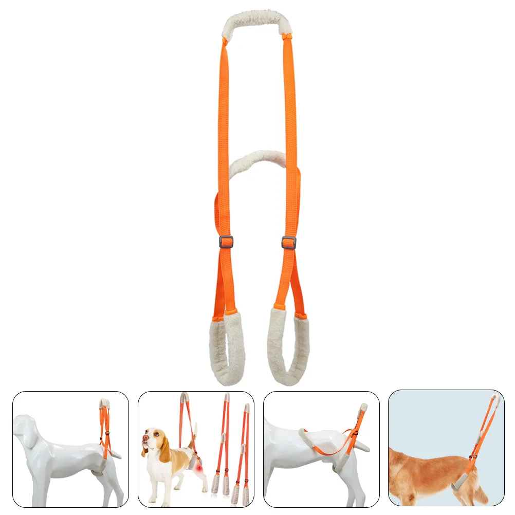 

Portable Dog Support Sling Harness Large Elderly Pets Aid Belt Adjustable Breathable Comfortable Small Light Step In Puppy