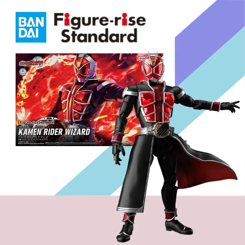 

Bandai Figure-rise Standard FRS Masked Rider Anime Model Kamen Rider Wizard Figure Action Assembly Model Kit Toy Gift for Kid