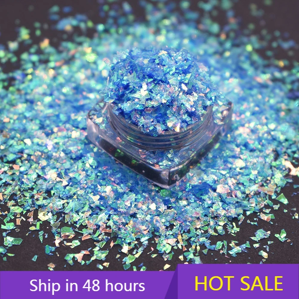 

YTYIN 2021 Hot Selling Wholesale Bulk Nail Art Irregular Shape Glitter