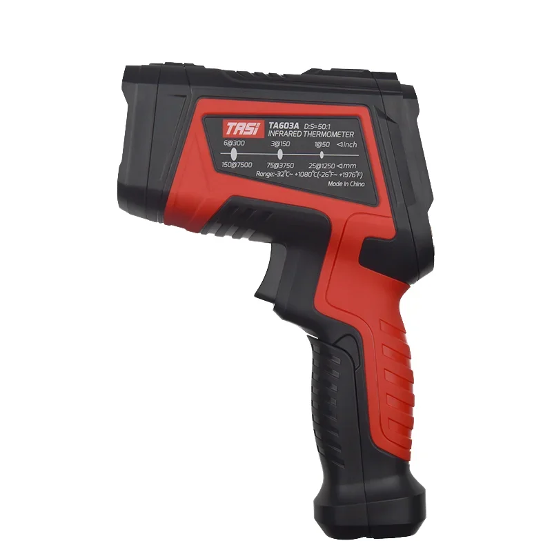 TASI TA603B Infrared Thermometer -50~500 Non-Contact VA Display 6 Color Palettes Data Storage ABS OEM/ODM Industrial Use