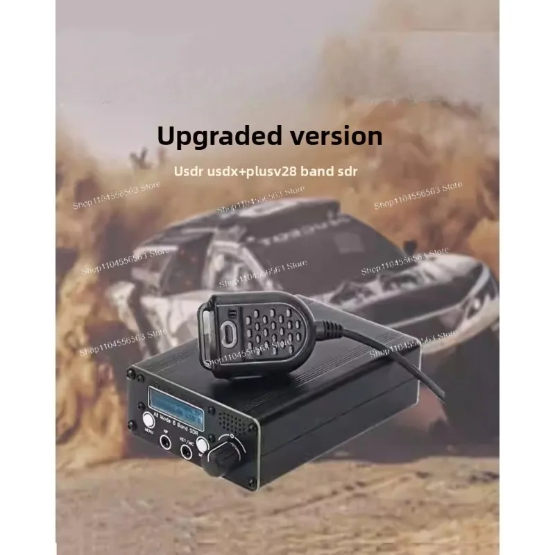 4000mAh Lithium Battery 8-Band Radio Transceiver, Automatic CW Decoding Shortwave QRP & SSB Transceiver