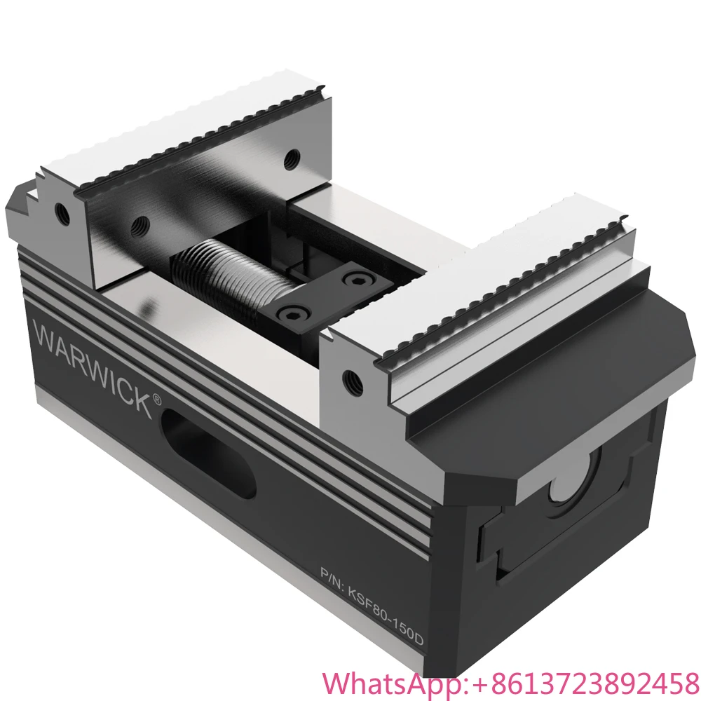 WARWICK KSF80-150D zero Point Manual 5 Axis Vliegbinden Self-centering Concentric Vise Makro Grip for Workholding System Steel