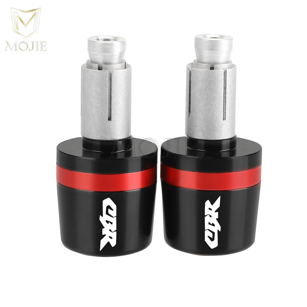 For Honda CBR 125 150 250 300 400 500 600 650 900 929 954 1000 1100 R RR Motorcycle Handlebar Ends Grips Handle Plug Caps Slider