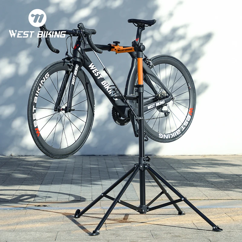 

Professional Bicycle Repair Stand Home Portable Bike Mechanics Workstand for MTB Road Bike Repair Tools Adjustable Floor Stand