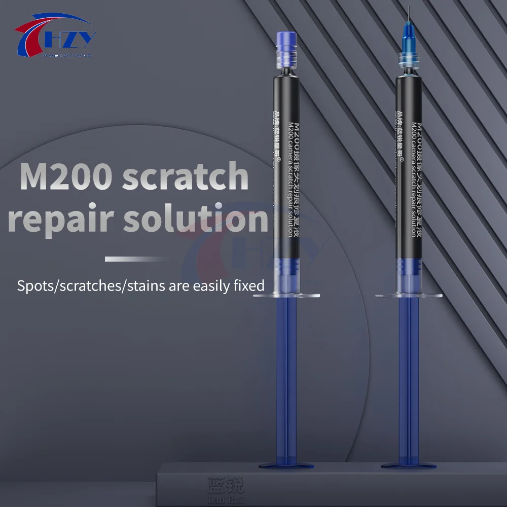 LANRUI M200 3ml Scratch Phone Camera Lens Repair Liquid Quick Dry Fixes Spot for Phone Rear Camera Glass Restoration Repair Tool