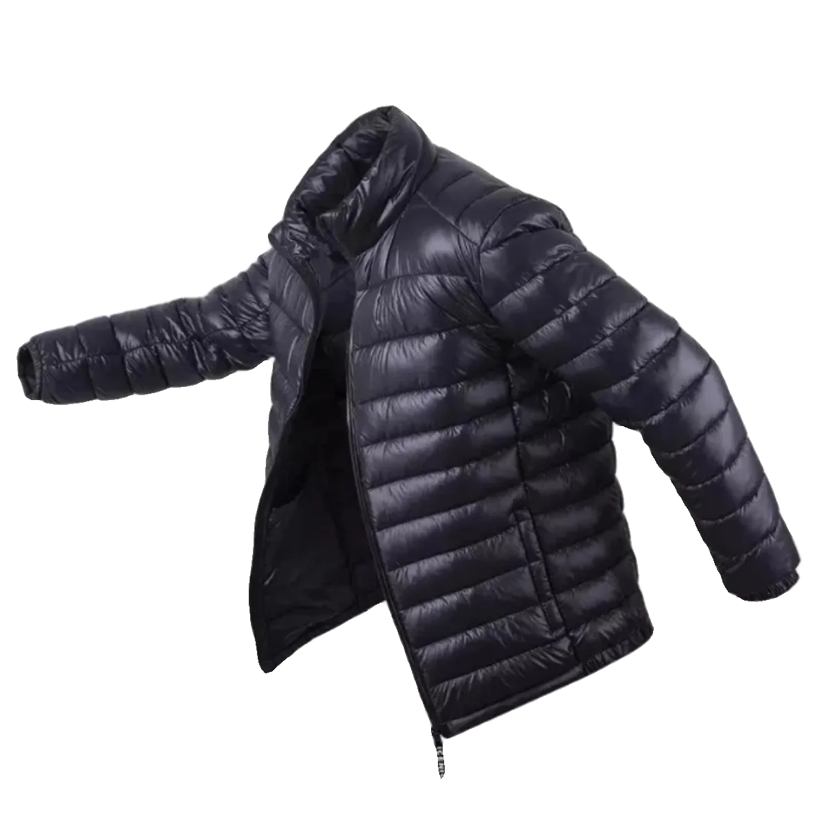 ملابس خارجية قطنية مبطنة خفيفة الوزن للرجال بياقة واقفة وغطاء للرأس كاجوال متعددة الاستخدامات وخفيفة الوزن من القطن مقاس كبير للرجال... #5