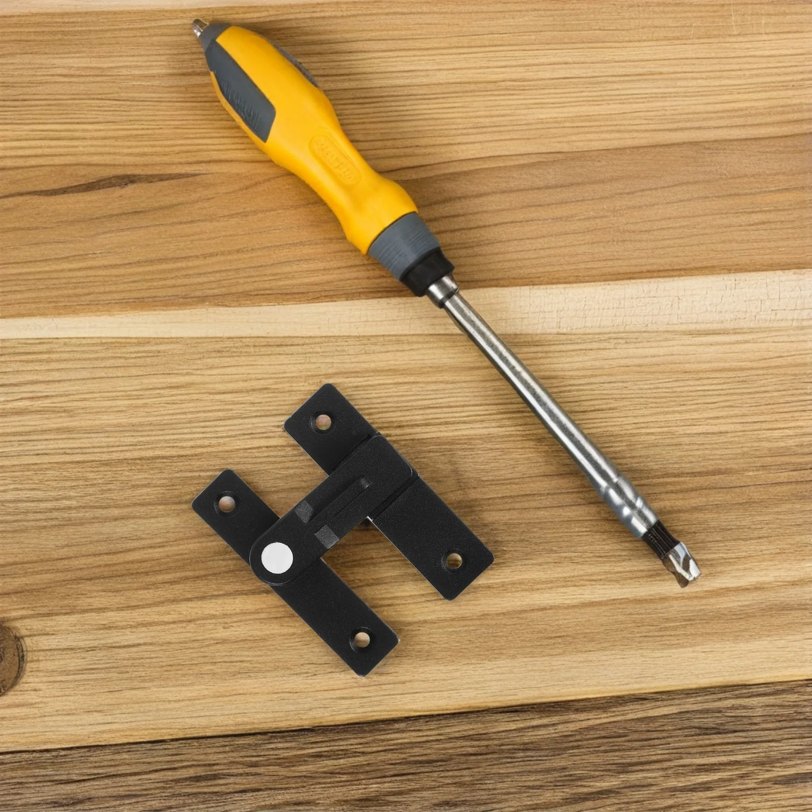 

Luminous Door Lock Anti-theft Sliding Slide Latch Security Slider Privacy for Bedroom