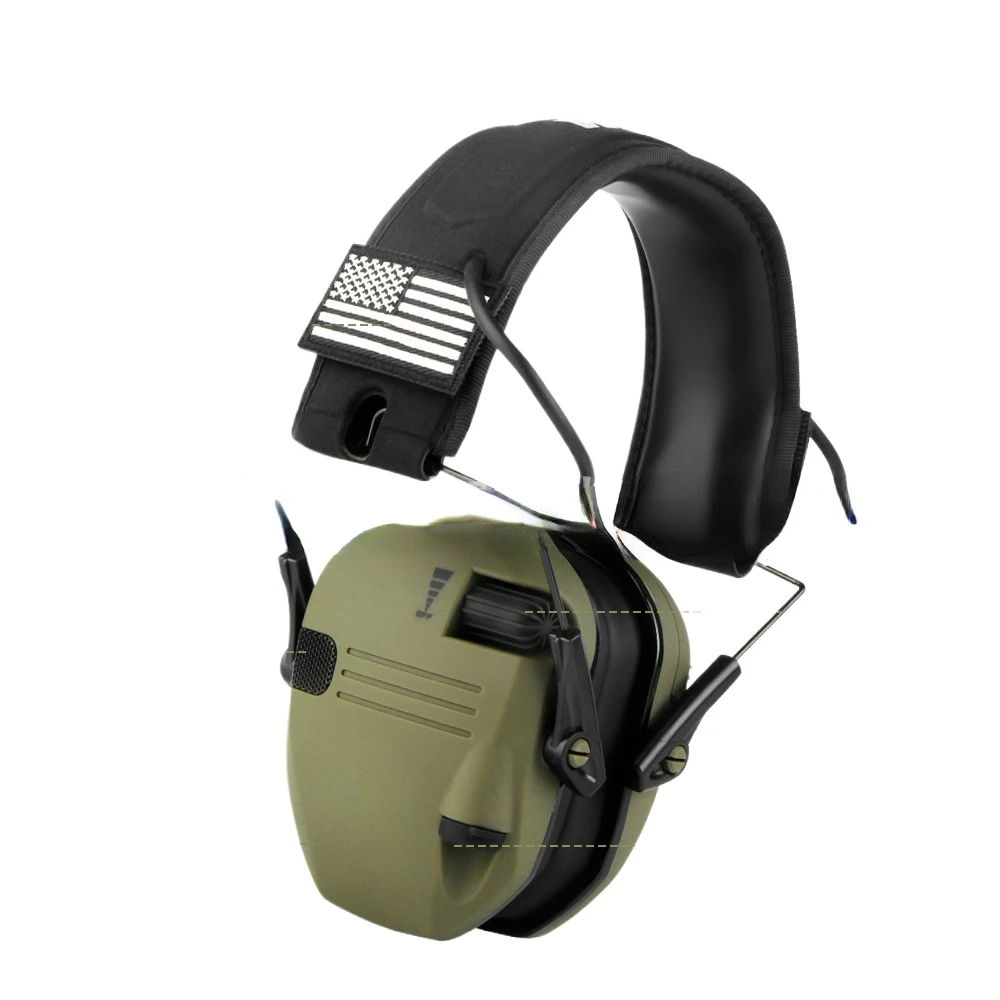 Noise-cancelling shooting CS Pickup Tactical earmuffs Outdoor hunting noise-cancelling earmuffs