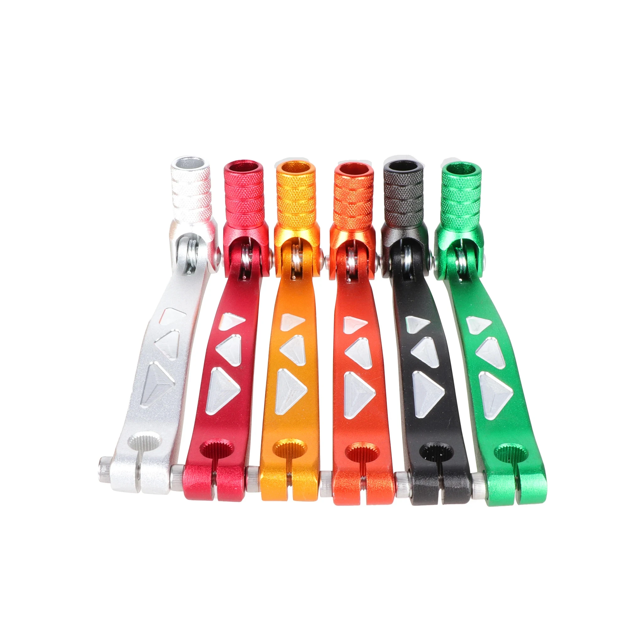 للطي والعتاد شيفتر رافعة تحول CNC الألومنيوم والعتاد شيفتر رافعة تحول ل XR50 XR80 CRF50 CRF70 125cc حفرة الترابية دراجة نارية #4