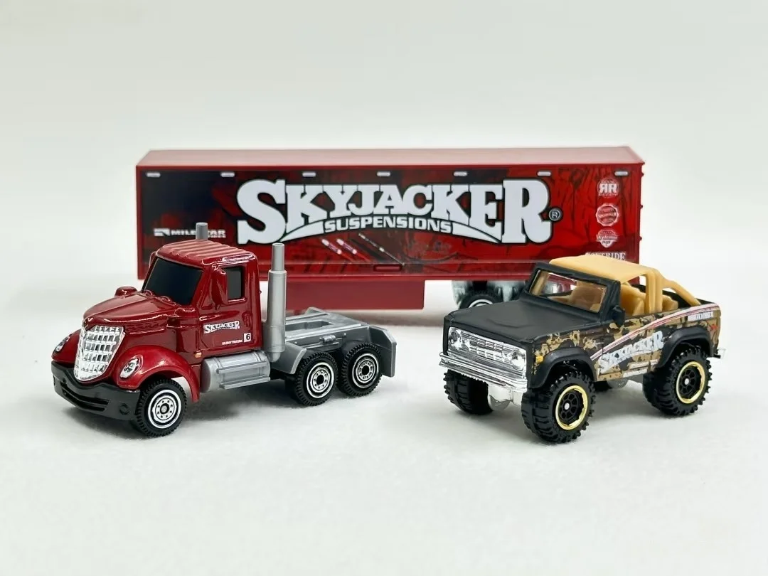 نموذج سيارة من خليط معدني لعلبة الثقاب - لعبة City Hero Racing Fedex Mb1026 نموذج مقياس سيارة قابل للجمع غير يتم التحكم فيه عن طريق الراديو #5