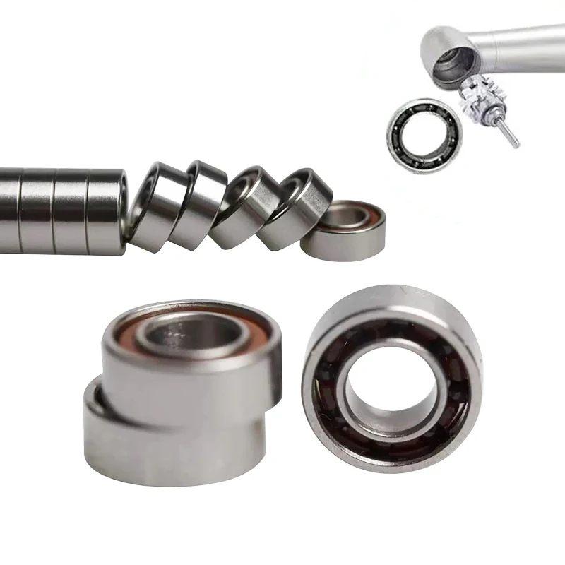 

10 шт., стоматологический подшипник, высокоскоростной наконечник, керамические подшипники, размер 3,175x6,35x2,38 мм, высокоскоростная ручка, турбина, стоматологические аксессуары