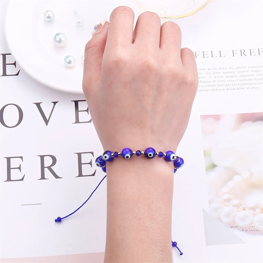 Diy Luxury Bracelets Natural Stone Bead Bracelet For Lady Aliexpress 2024 Evil Eye Jewelry Gift 99cents Items New Fashion Bangle