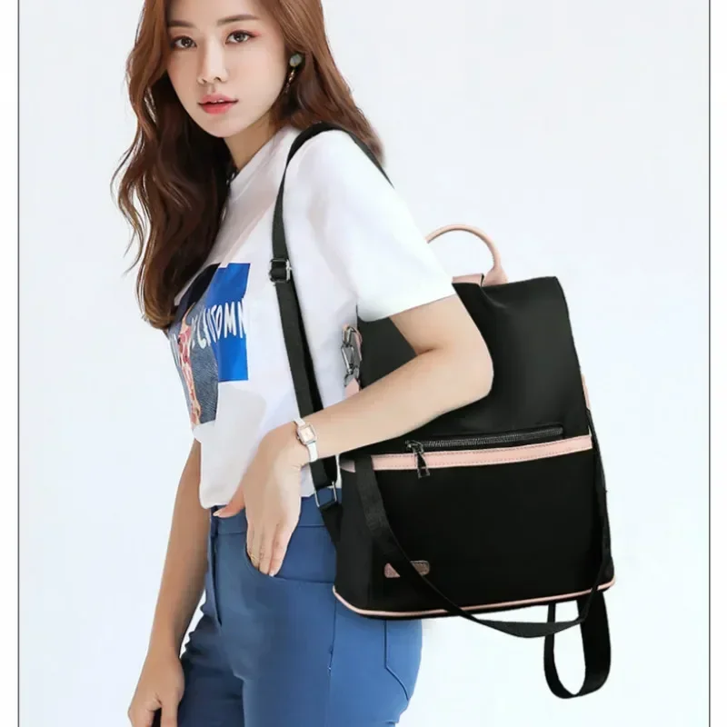 2024 New Style Crossbody Cute Single Shoulder Small Bag Mini Multifunctional Backpack Nylon Student School Package All-Match