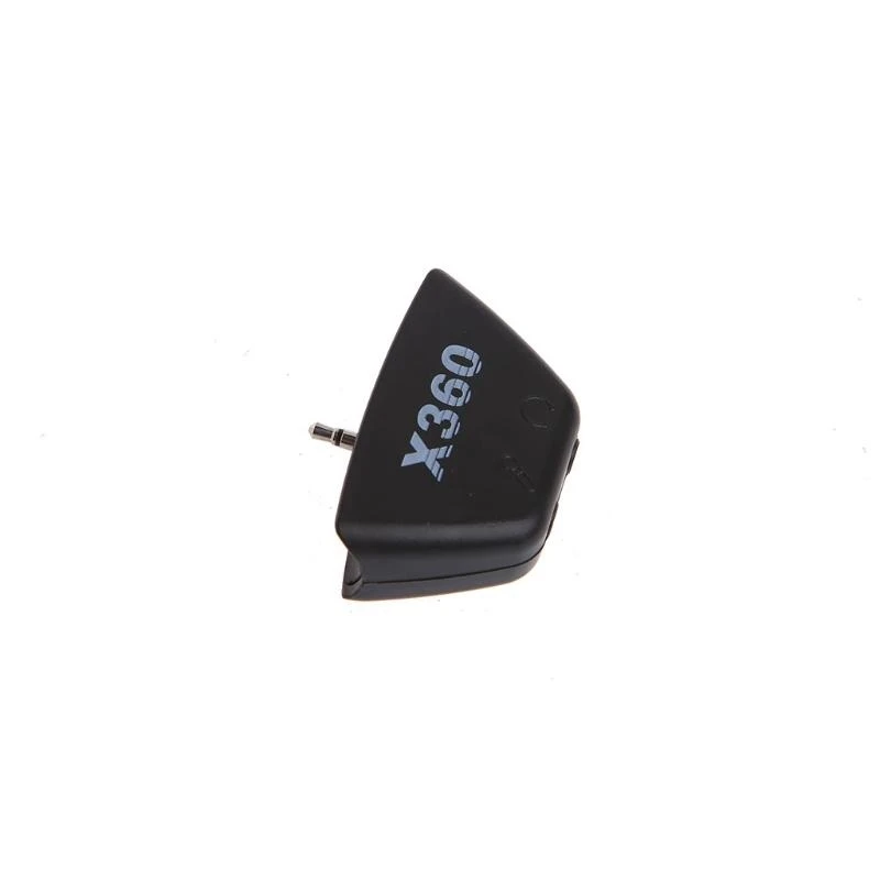 Black 2.5mm Microphone Headset Earphone Converter Adapter For 360