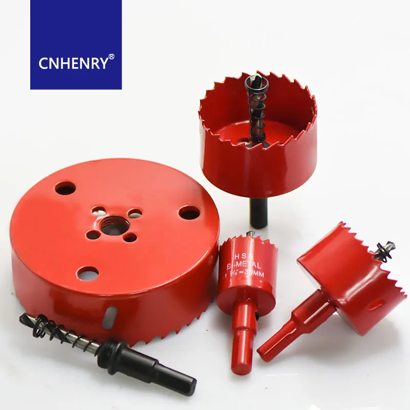 M42 BI-serras perforadoras de madera y Metal, corte de dientes para tablero de fibra de plástico y Metal, 1 unidad, sierras perforadoras de 20mm-200mm