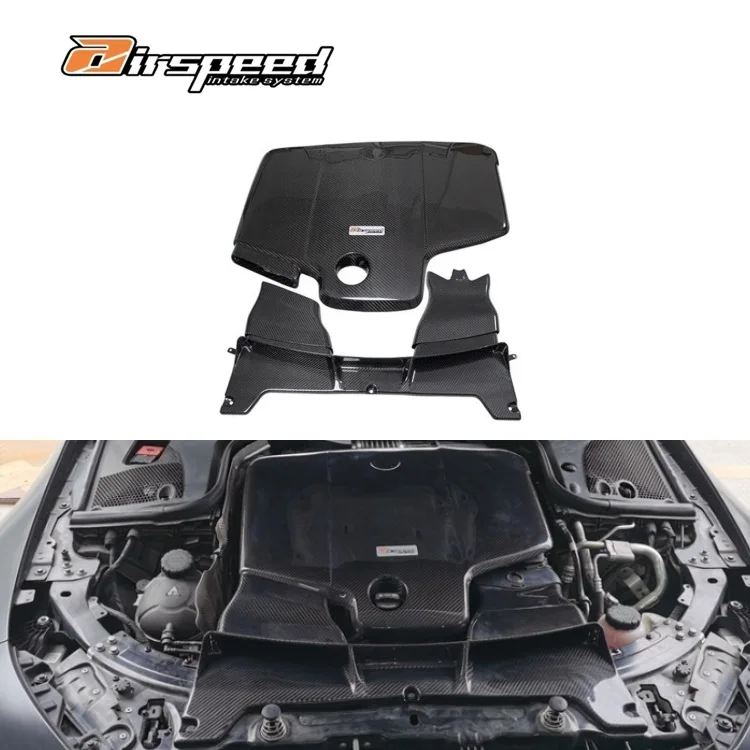

High Performance Carbon Fiber 3K Twill Car Engine Cold Air Intake System Auto Parts for Mercedes GT50 GT53 M256 3.0T