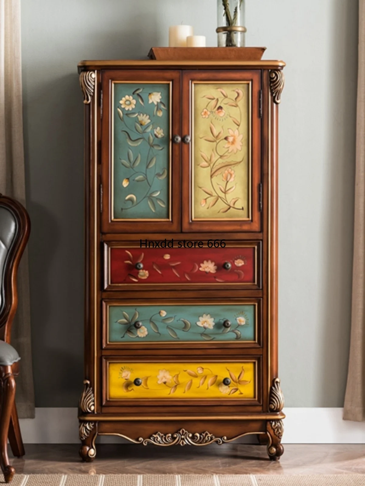 Mueble lateral de TV retro