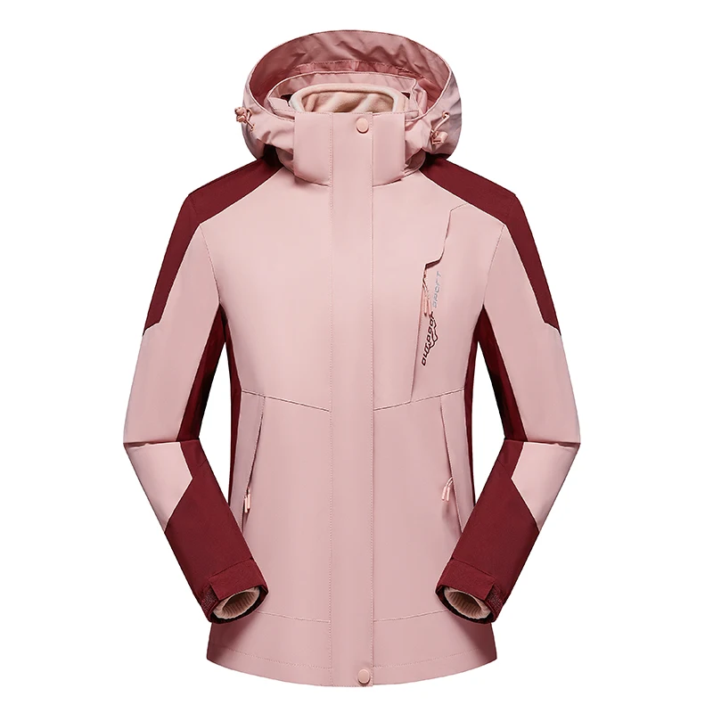 

Men's Windproof Rain Jackets Snowboarding Jackets Men's Snow Coat Waterproof 3-in-1 Ski Jacket Warm Winter Fleece Liner Jacket