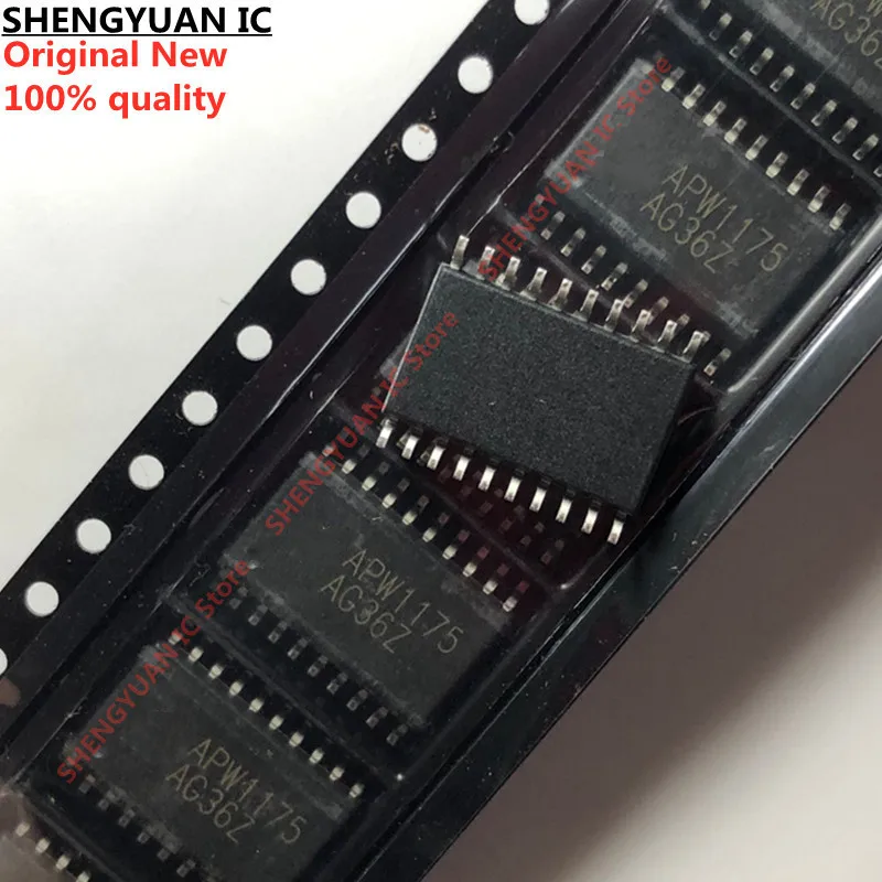 10 قطعة/الوحدة APW1175 APW1175KC-TR APW1175KC-TRL APW1175KC المزدوج متزامن تيار مستمر/تيار مستمر تحكم مع التحكم في المقاسم الحالي 100% جديد