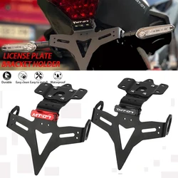 Guardabarros trasero para motocicleta, soporte de matrícula para Yamaha MT-07, FZ-07, 2022, 2023, MT 07, MT07, 2013-2021