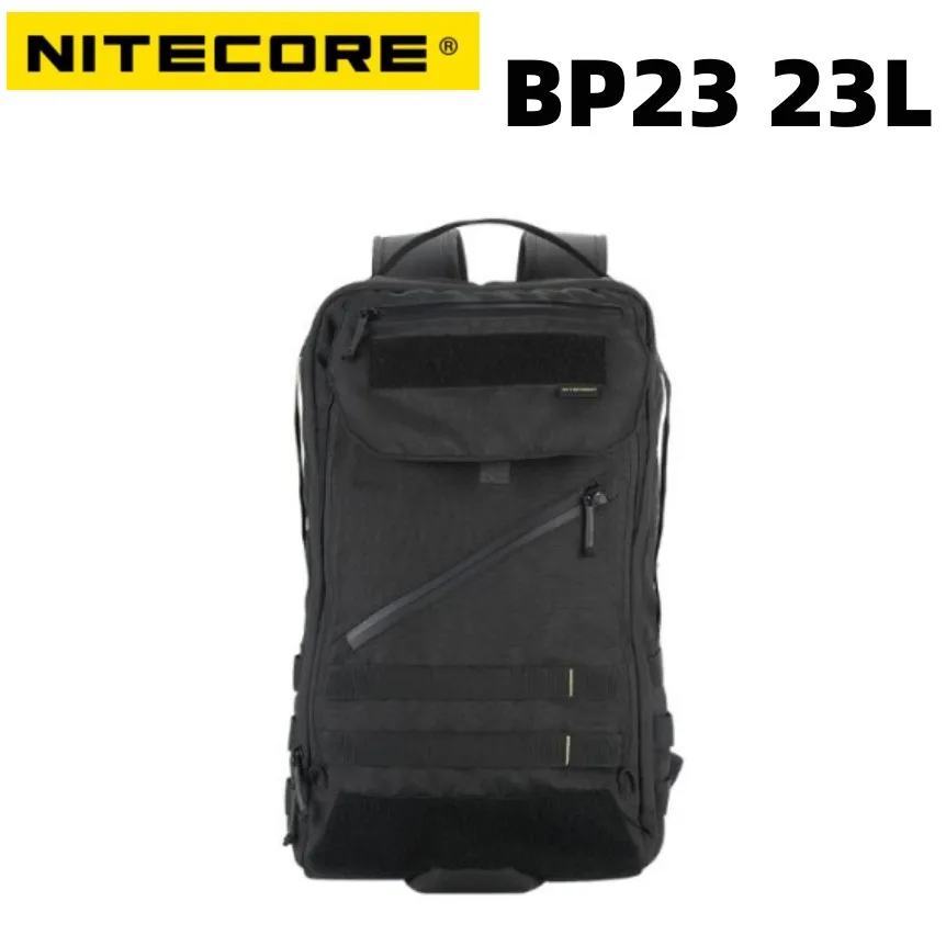 NITECORE BP23 Bag 23L Large Capacity Commuting Backpack Wearproof 600D Polyester Fabric Trekking Sport Travel Tactical Knapsack