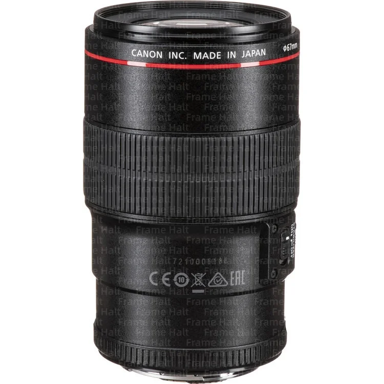 Canon EF 100mm f/2.8L IS USM Macro Lens for Canon Digital SLR Cameras L-Series Macro Prime with 1:1 Magnification