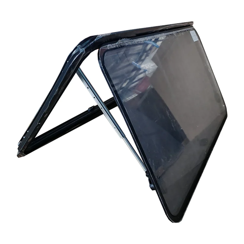 Factory Price 600x600mm Aluminum Curved Frame Push-out Ventilate Windows Round Corner Curve Window For Wall Radius R5000