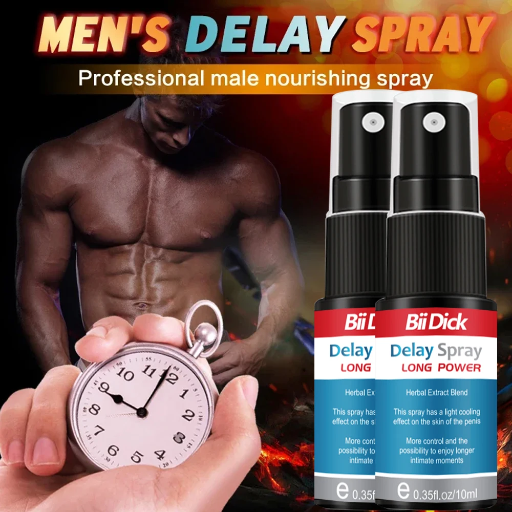 Producto sexual, producto retardante en aerosol para hombres, eficaz retardado, eyaculación Sexual de larga duración, 60min, lubricante para erección en aerosol de Miembro grande para hombre