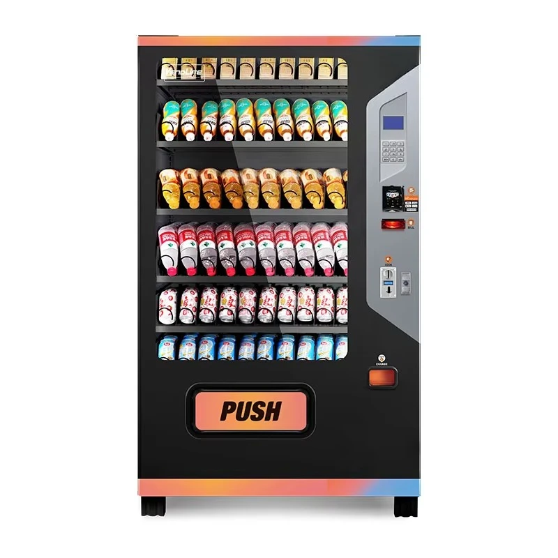 Automatic Combo Vending Machine Smart Snack Drink Retail Dispenser Self Service Vending Equipment for Mall