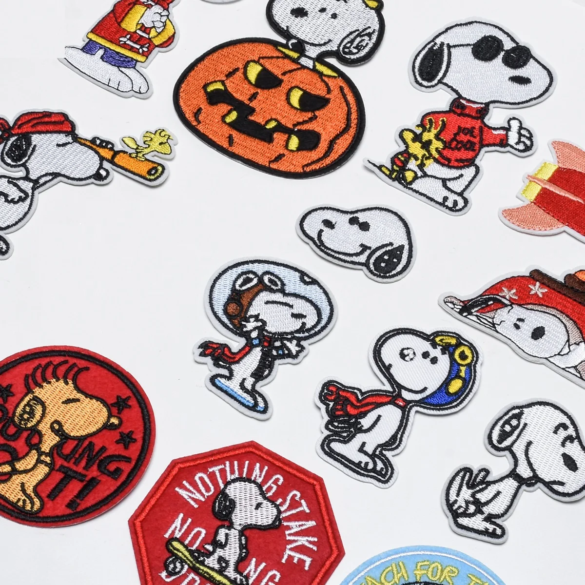 

13Pcs Cartoon Cute Dog Migru Hare Retriever Patch For Sew Child Clothes Hat Ironing Embroidered Patches DIY Coat Jeans Appliques