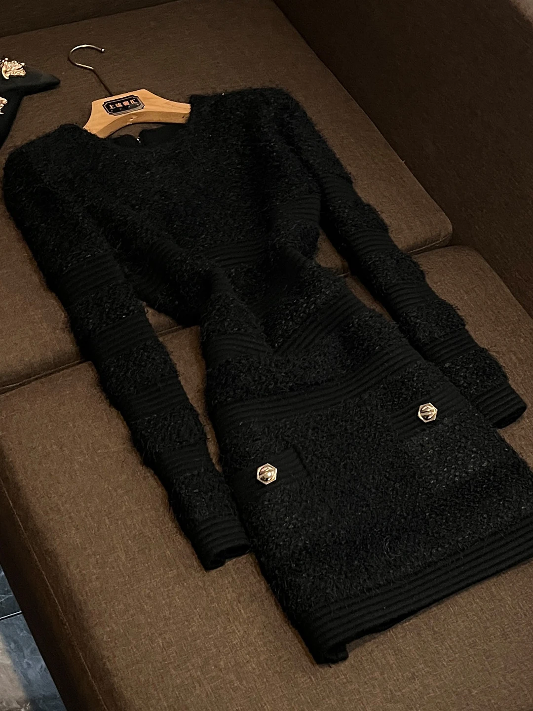 

Зимняя женская юбка-карандаш с круглым вырезом, высокая талия, облегающая, уникальный дизайн, длинная, для повседневной носки