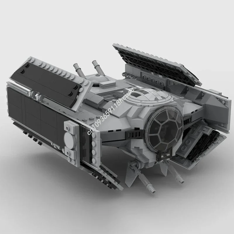 

558PCS Moc Star Battle Aircraft Carrier TIE Sentinel Spacecraft Building Blocks Creative Assembly Bricks Toys Kids Holiday Gifts