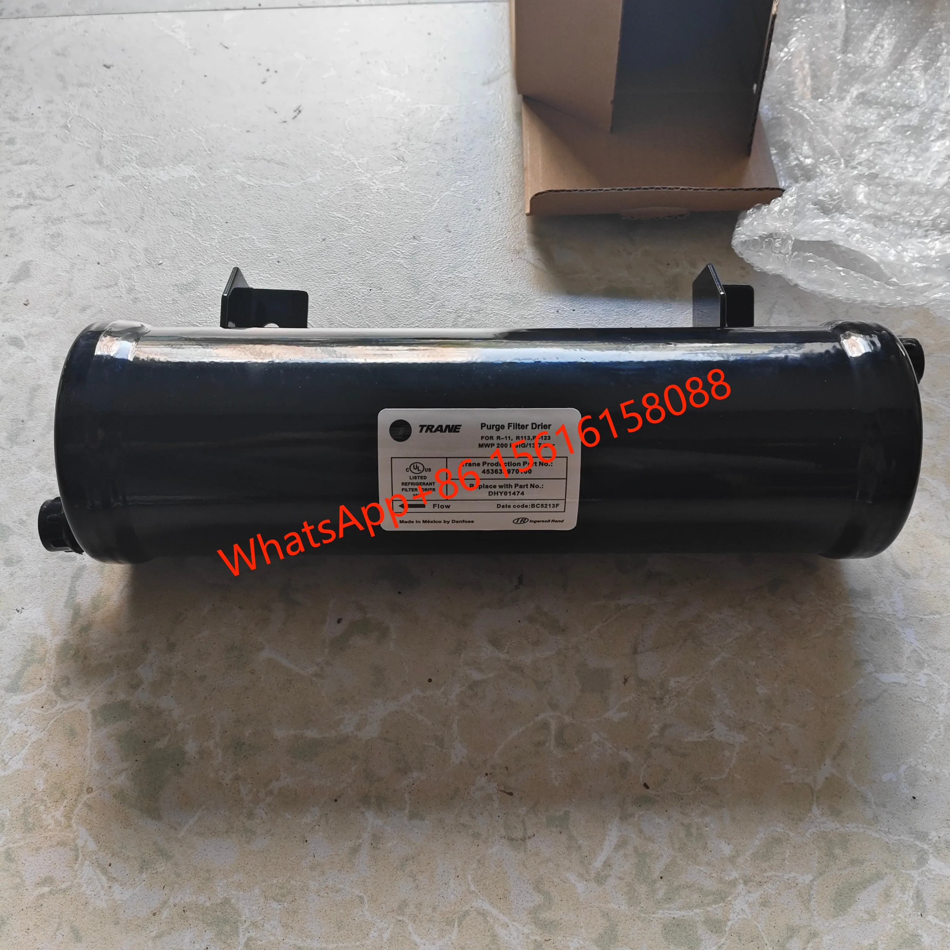 

New Trane centrifuge replacement dryer filter DHY01474 dryer filter Trane FLR08155 dryer