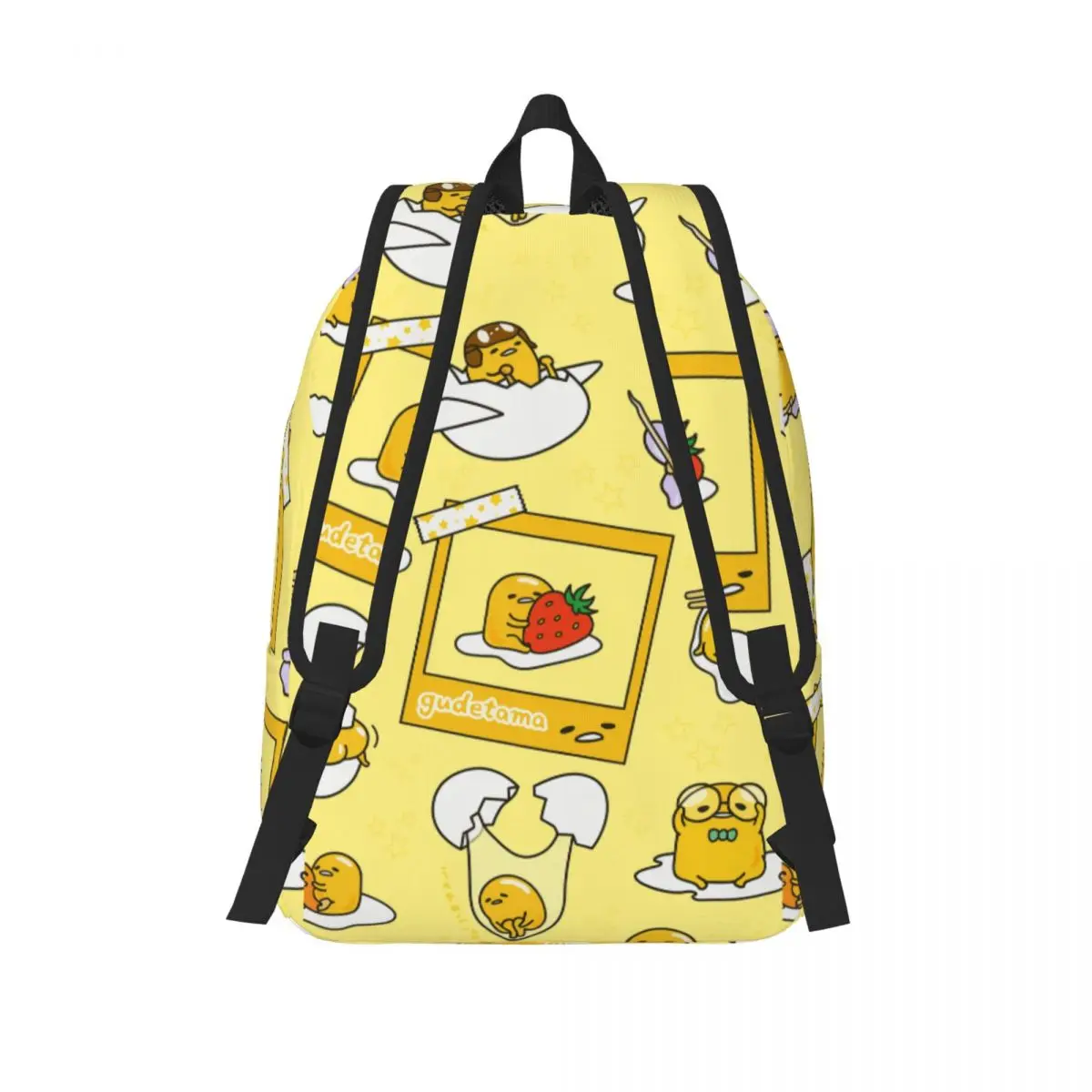 Mochila Gudetama con bonitos huevos de dibujos animados para preescolar, guardería, escuela, estudiante, mochila para niño y niña, mochila deportiva para niños
