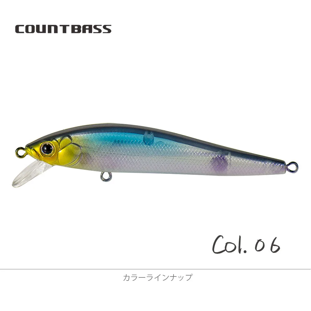 COUNTBASS Floating Minnow 90mm 3-1/2" 11,4g 3/8 oz. Dive 0,8–1 m, Hardbaits Wobbler Angelköder La Peche Au Leurre – Detail 15